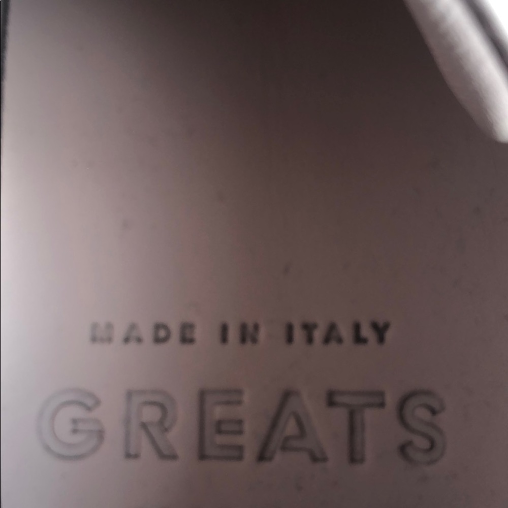 Greats Italian leather sneakers in blush pink - Picture 2 of 4